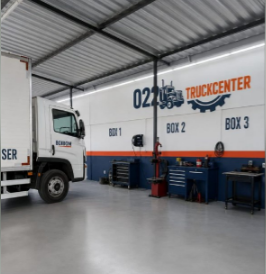 Boxes internos do 022 Truck Center