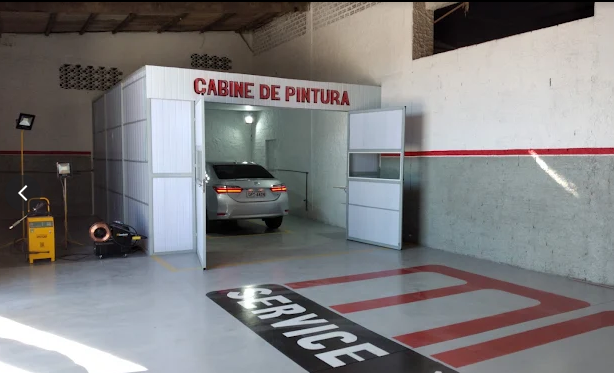 Cabine de pintura própria